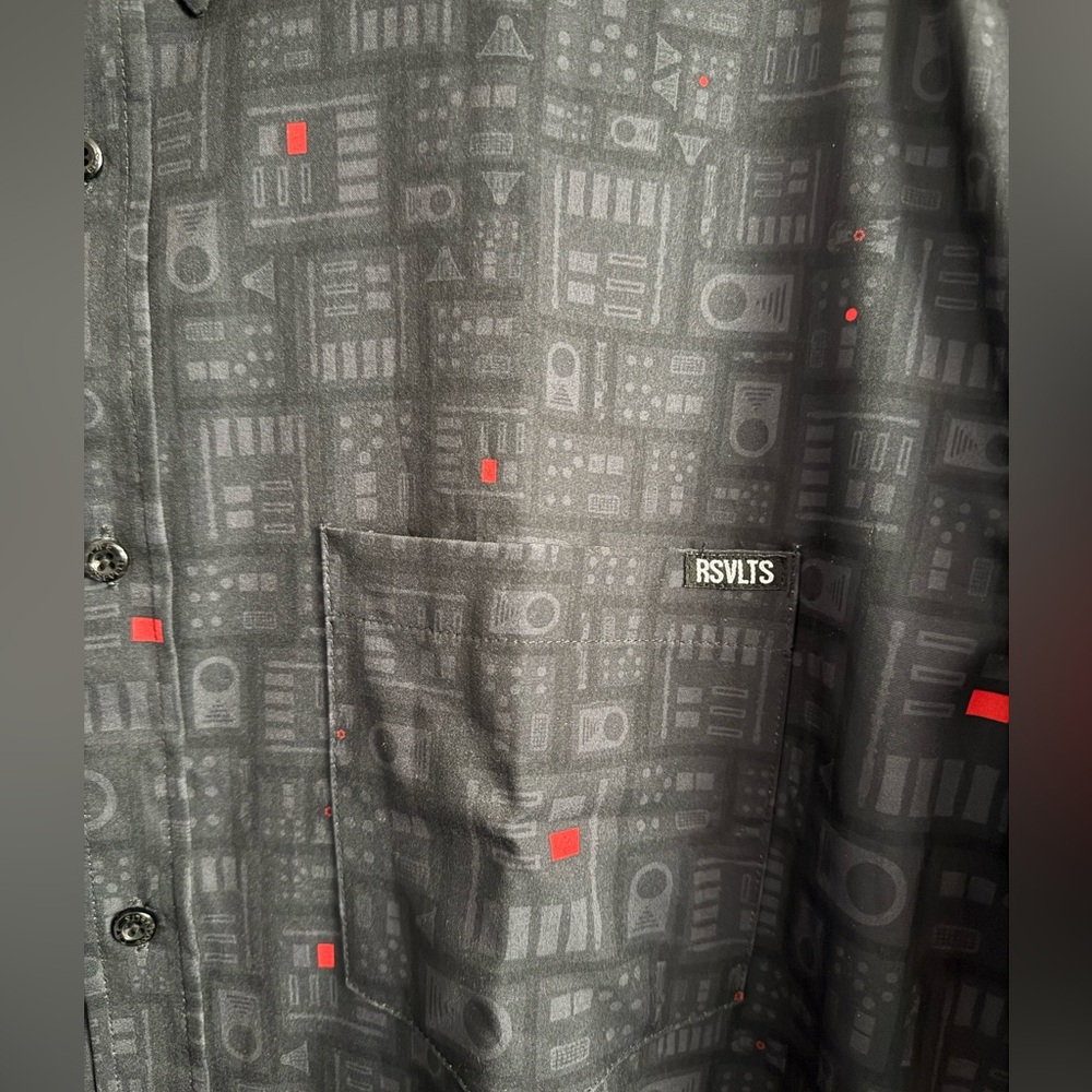 RSVLTS x Star Wars Vader short sleeve shirt - Picture 2 of 6